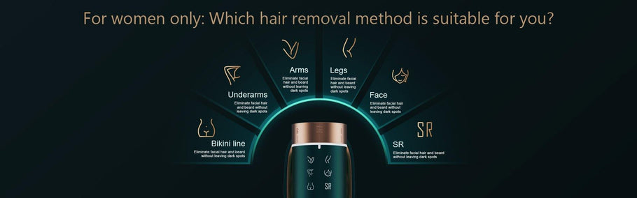 For women only: Which hair removal method is suitable for you？