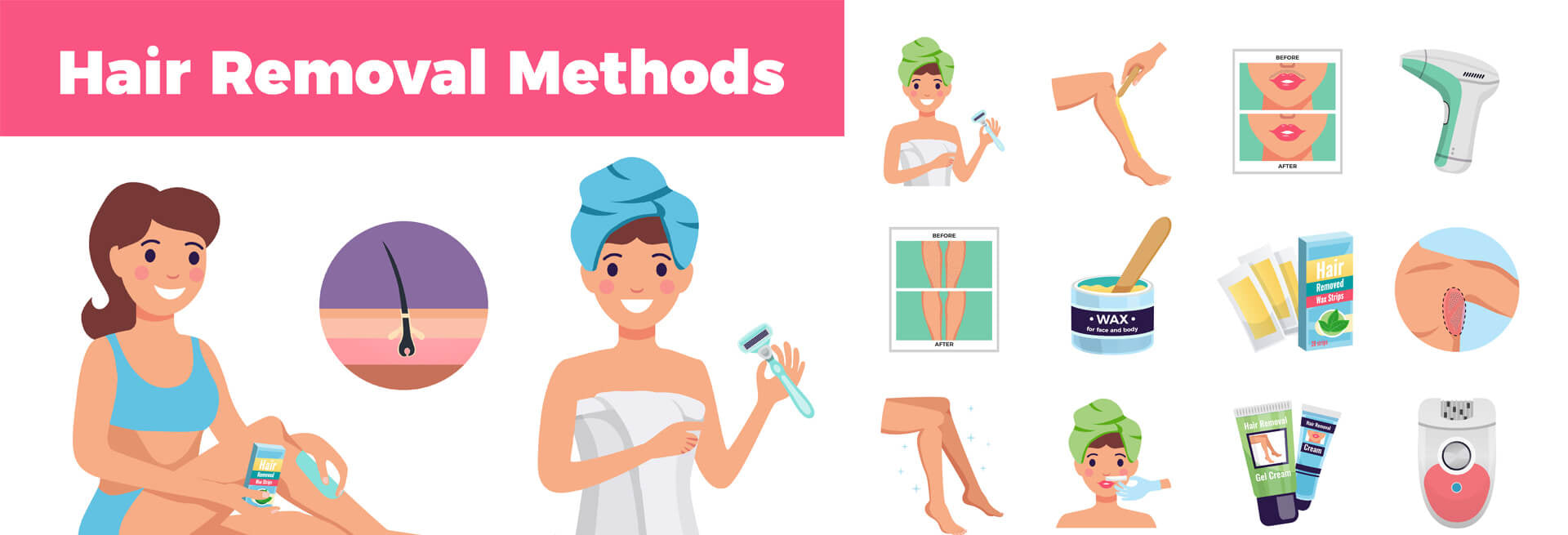 Hair Removal Techniques & Methods for Women